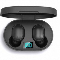 With Lcd Display E6s Wireless Earphone For Smartphone