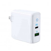 Quick Charger 18W Dual port USB Type C PD charger QC3.0 Fast Travel Charger For Smartphones