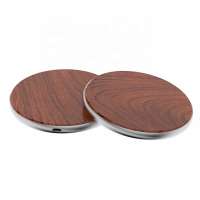 Super Portable 5V1A Battery Wooden Charger  Wireless Charging