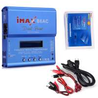 QD029 IMAX B6AC Digital AC 80W Lipo NiMH Nicd Lithium Battery Balance Charger Discharger With LCD Screen Power Supply RC B6