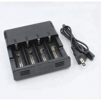 18650 Four Slot Charger 26650 4 Slot Lithium Battery Charger Smart Full Auto Stop